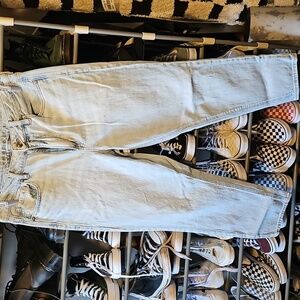 12 SHORT  high waisted mom jean